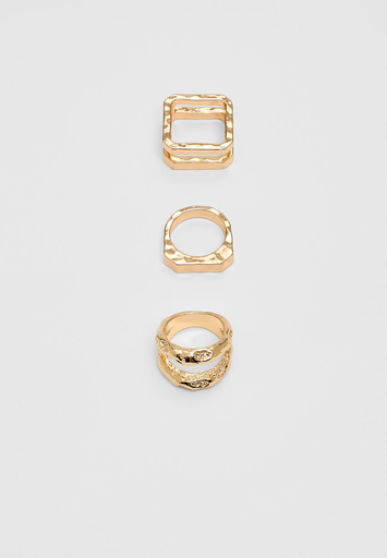 ANILLOS TEXTURIZADOS