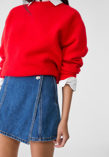 FALDA PANTALON DENIM