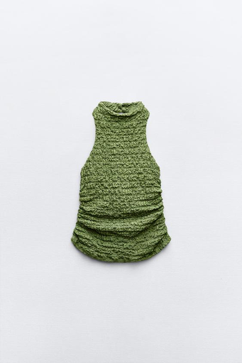 TOP HALTER TEXTURA