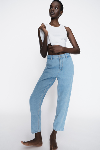 JEANS Z1975 CARROT FIT TIRO ALTO