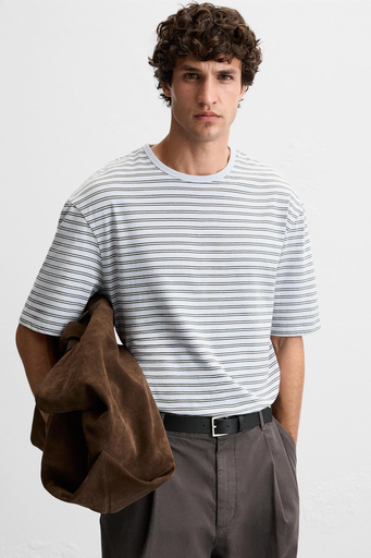 CAMISETA RAYAS CONTRASTE
