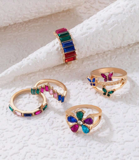 ANILLOS MULTICOLRES