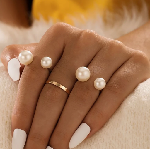 ANILLOS PERLA FLOTANTE