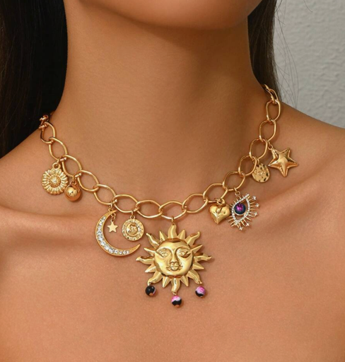 COLLAR SOL Y LUNA