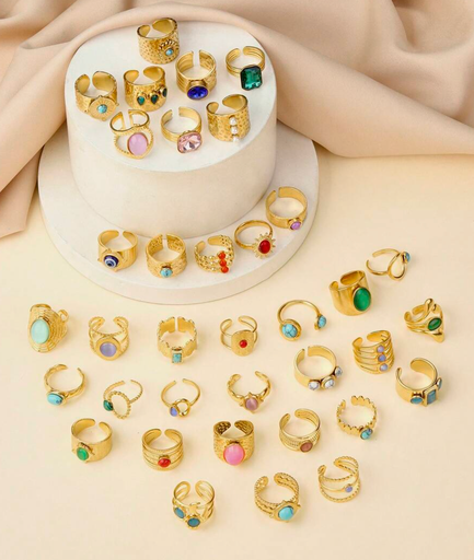 ANILLOS MULTIPIEDRAS