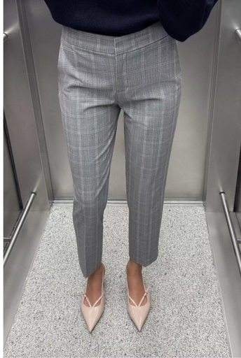 PANTALÓN TOBILLERO SOFT CUADROS