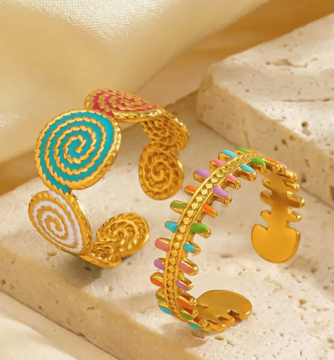 ANILLOS ESPIRAL COLOR