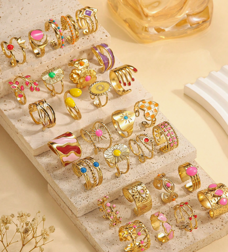 ANILLOS MULTIPIEDRAS