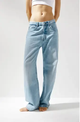 JEANS TRF CURVE TIRO ALTO