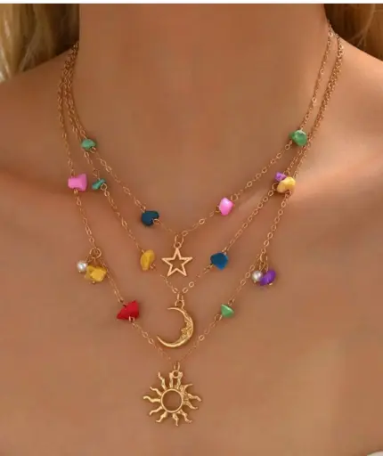COLLAR LUNA ESTRELLA