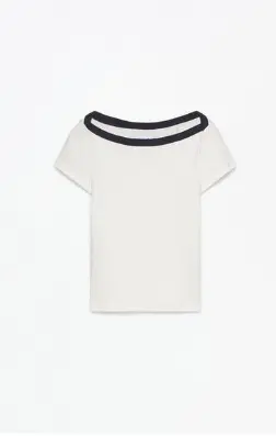 BLUSA CUELLO BARCO