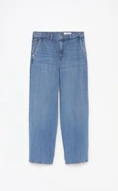 JEANS BALLOON COSTURA GIRADA