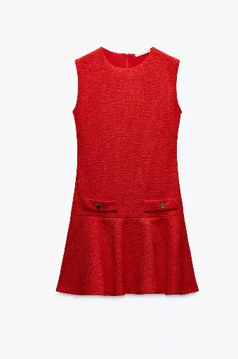VESTIDO CORTO ESTRUCTURAL